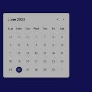 How To Create An Interactive Calendar Using Html Css And Javascript Source Code