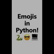 How To Print Emojis In Terminal Using Emoji Module In Python Shorts
