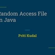 39 Random Access File In Java