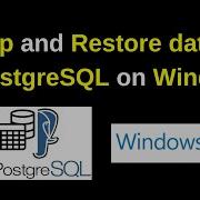127 How To Backup And Restore Database In PostgreSQL On Windows PostgreSQL Database Restore 2024