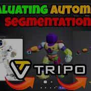 Обзор автоматической сегментации в Tripo 3D быстрое разделение на детализированные компоненты ме