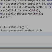 Android Saving Data With External Storage Example Android Tutorial 2 14