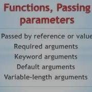 Python Tutorial 18 0 Functions Passing Parameters
