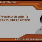 Cryptanalysis And Its Variants Linear Attack