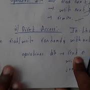 6 File Access Methods