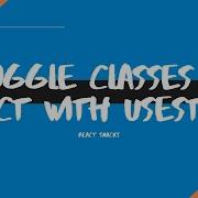 Toggle Classes In React Without JQuery