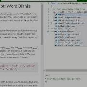 Basic JavaScript Word Blanks Free Code Camp Dani
