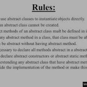 110 Abstract Class And Abstract Method In Java Programming Hindi