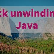 22 Stack Unwinding Java With Ali