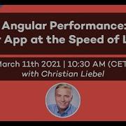 Angular Performance Your App At The Speed Of Light Webinar 11 03 21