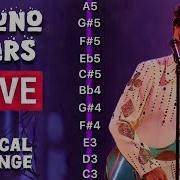 Bruno Mars Live Vocal Range C3 G5 A5