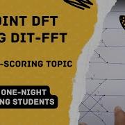 8 Point DFT Using DIT FFT Explained With Clarity Digital Signal Processing ECE