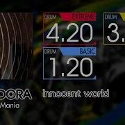 GITADORA Innocent World EXTREME BASIC Drum