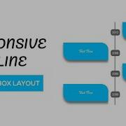 Responsive Vertical Timeline Using Flexbox CSS Flexbox Layout