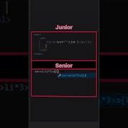 Which Developer You Are Junior Vs Senior Html Coding Webdesign Css Webdevelopment Programming