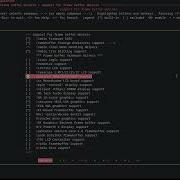 Devuan Debian ZFS Basic Make Menuconfig Kernel Configuration Information