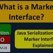 What Is Marker Interface Java Serialization Java IO Java Tutorial
