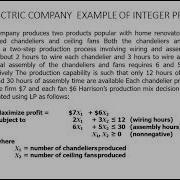 Integer Programming