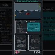 Traffic Light With Car Animation Using Only HTML CSS CSS Animation Project