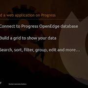 Build A Web App On Progress OpenEdge