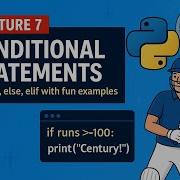 Python Lecture 7 Conditional Statements If Else Elif Explained For Beginners