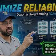 Reliability Design Problem Using Dynamic Programming DAA Algorithms