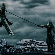 Cloud VS The One Winged Angel Final Fantasy VII Advent Children CLIP