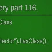 Jquery Has Class Function Part 116