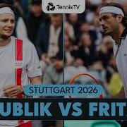 Alexander Bublik Vs Taylor Fritz Semi Final Highlights Stuttgart 2026