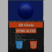3D Circle HTML CSS Spheres CSS Animation Shorts