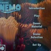 Finding Nemo Disc 1 UK DVD Menu