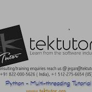 Python Multithreaded Script
