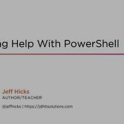 PowerShell Skills Getting Help With PowerShell Course Preview