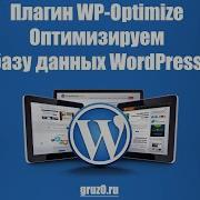 Оптимизация базы данных WordPress плагин WP Optimize