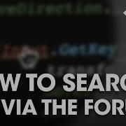 How To Search The API Via Our Forum Unity Tips