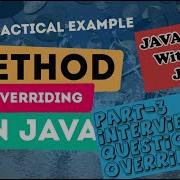What Is The Benefit Of Java Method Overriding And Interview Questions Part3