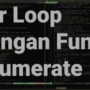 Pythonic 06 Fungsi Enumerate Pada Perulangan For Loop Belajar Python Tutorial Python