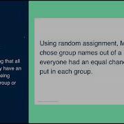 Random Assignment Examples From Xamplr