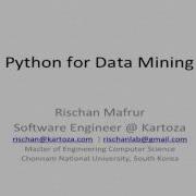 Dasar Pemrograman Bahasa Python Python Untuk Data Mining Tutorial 5