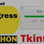 Tkinter Progressbar To Show Status With Options And Methods To Manage And Display Values