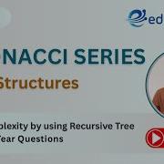 Fibonacci Series Time Complexity By Using Recursive Tree Stacks Data Structures GATE CS IT