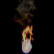 Sphere In Fire Using No Plugins 3ds Max 2010