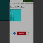 Css Overflow Property Tutorial