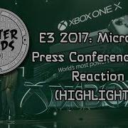 E3 2017 Microsoft Press Conference Live Reaction HIGHLIGHTS