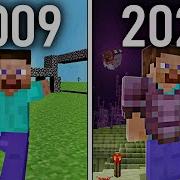 Эволюция Minecraft 2009 2026 1 22 Update