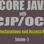 Core Java With OCJP SCJP Declarations And Access Modifiers Part 5 Class Level Modifiers Final