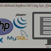 Relational Multiple Dynamic Drop Down List Using Ajax JQuery MySQL And PHP