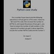 Python Case Study