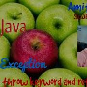 Java Exception Handling 3 Using Throw Keyword And Re Throw