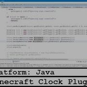 Coding Live Minecraft Clock Plugin 4